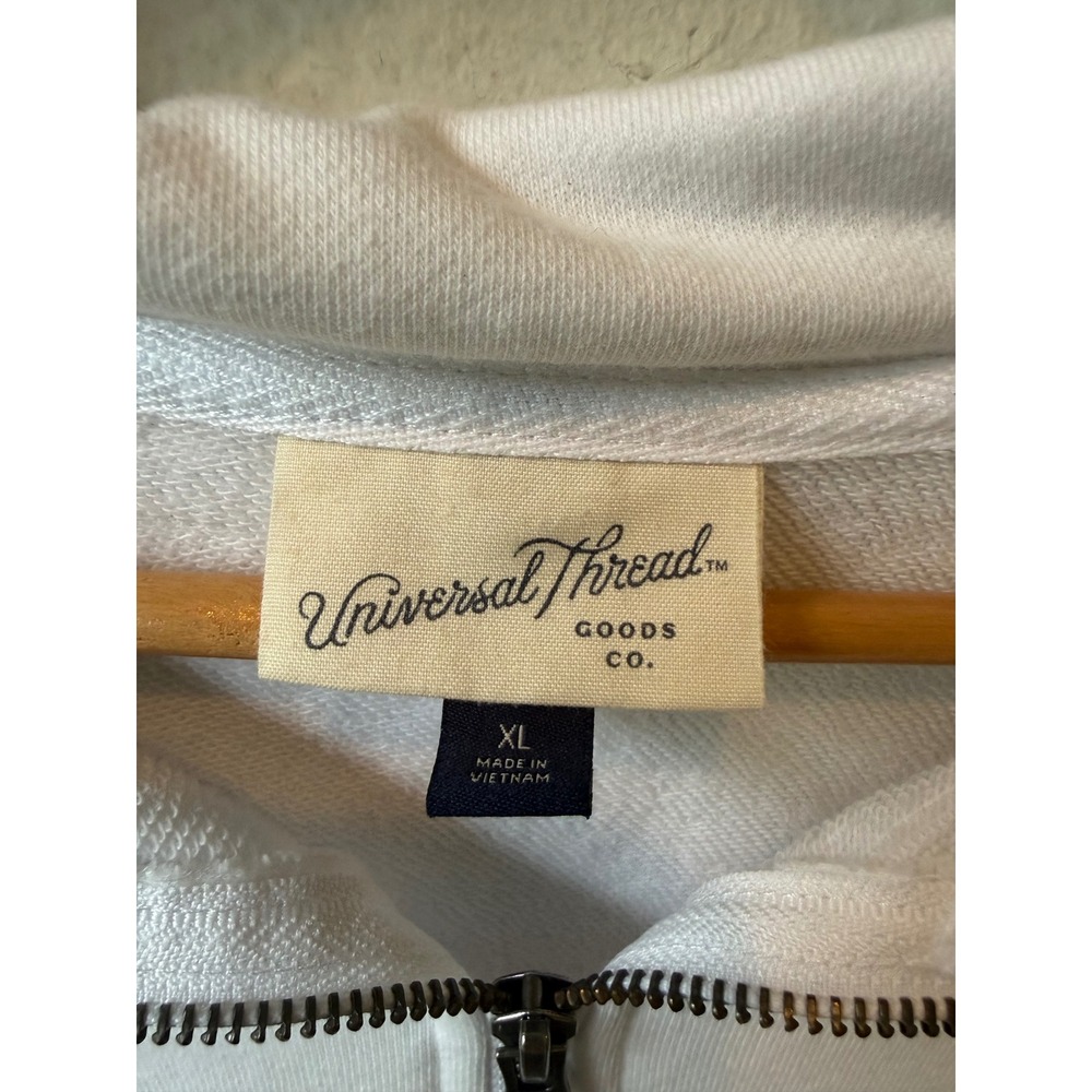 Universal Thread Womens USA American Flag Quarter‎ Zip Sweatshirt XL Oversized - Picture 6 of 9